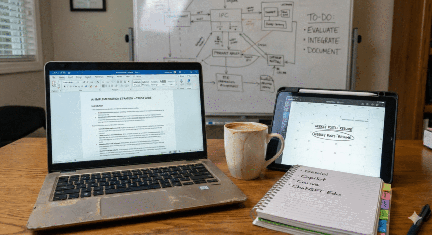 Catching Breath in the AI Whirlwind – The AI English Teacher